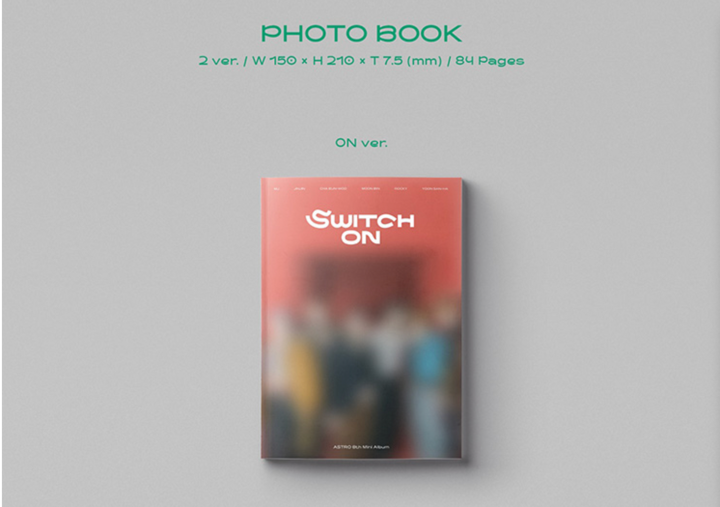 아스트로 ASTRO 8th Mini Album SWITCH ON/ON,OFF ver.