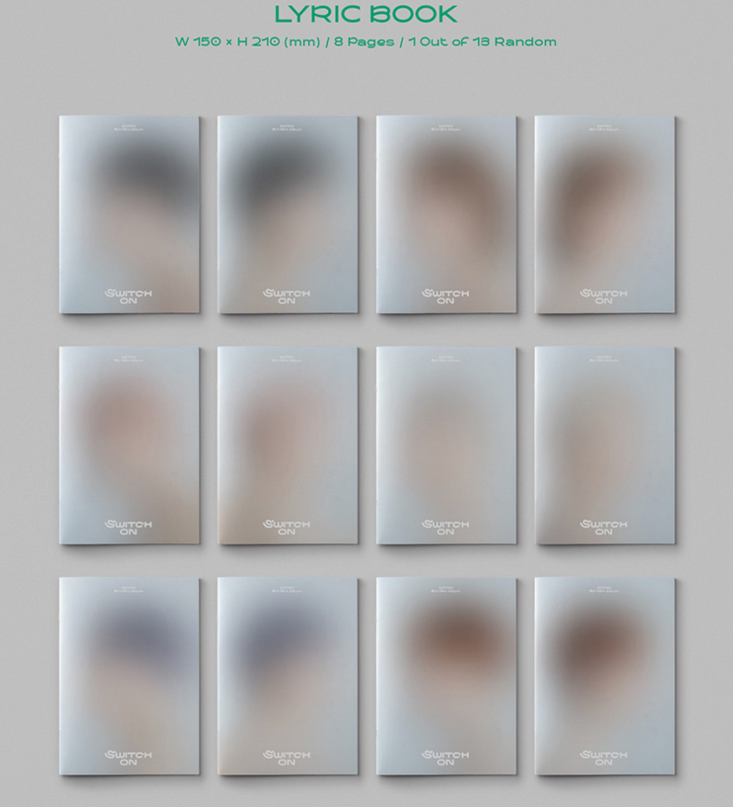 아스트로 ASTRO 8th Mini Album SWITCH ON/ON,OFF ver.