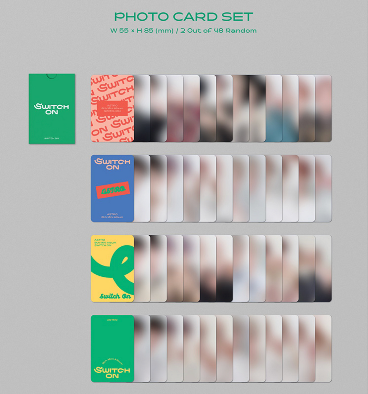 아스트로 ASTRO 8th Mini Album SWITCH ON/ON,OFF ver.