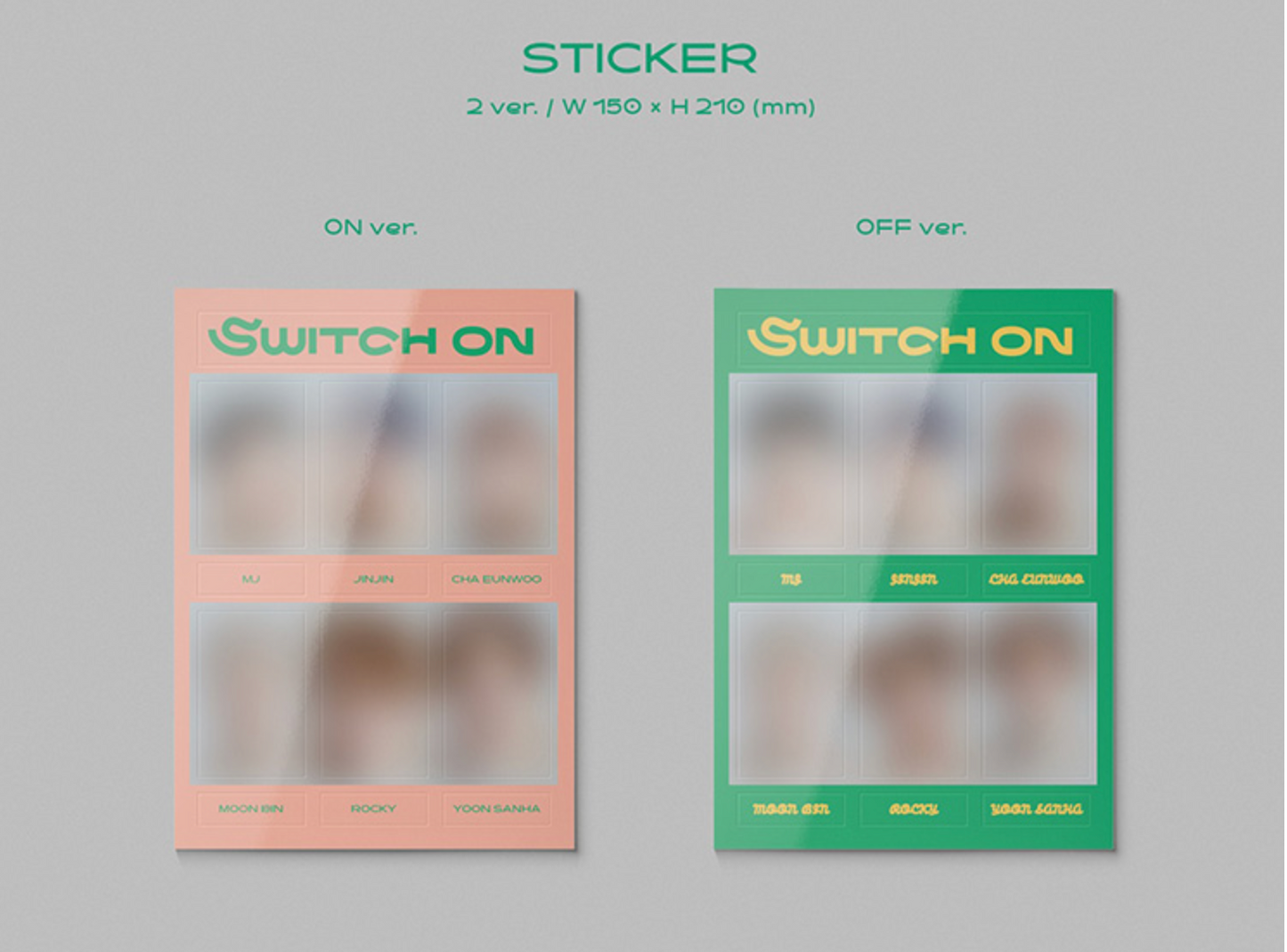 아스트로 ASTRO 8th Mini Album SWITCH ON/ON,OFF ver.