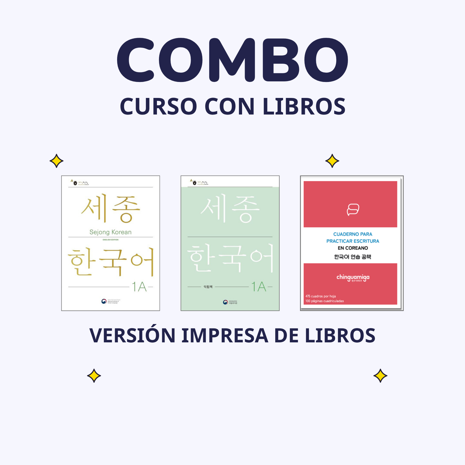 Coreano desde Cero con libros incluídos