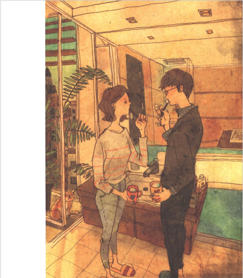 LOVE IS 편안하고 사랑스럽고 그래