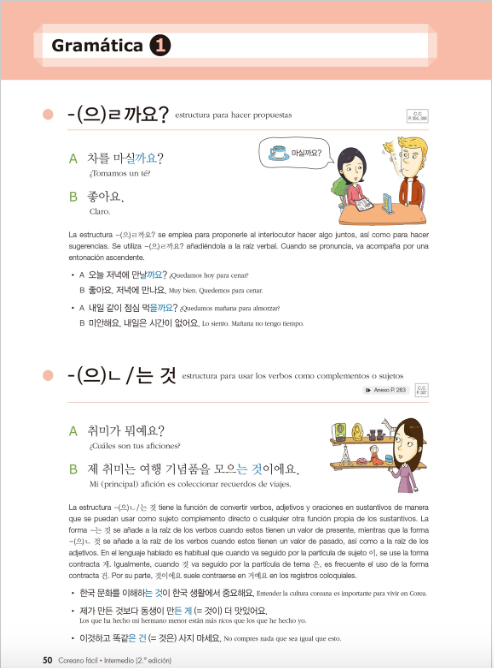 Coreano fácil Intermedio
