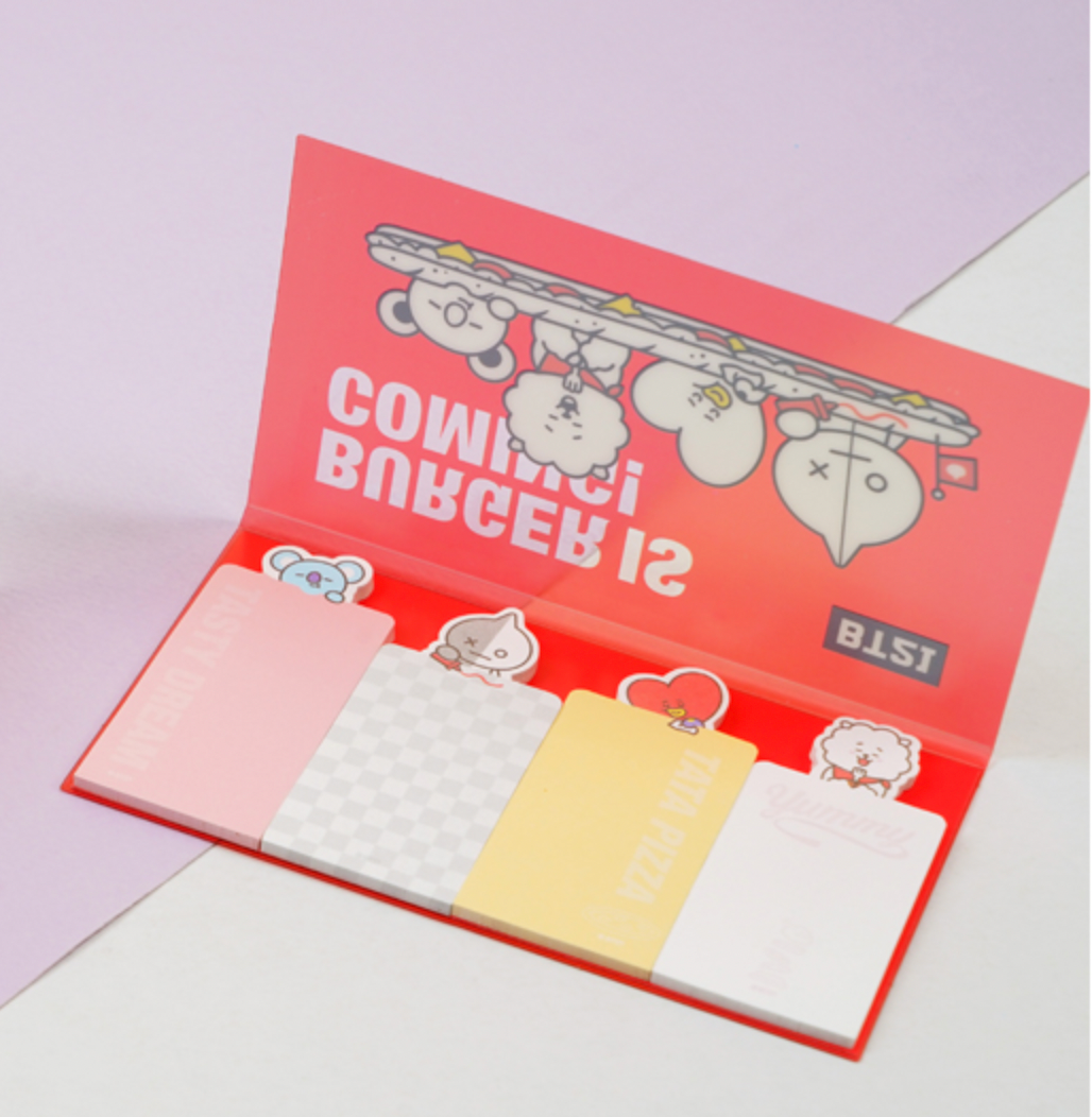 BT21 set de post it
