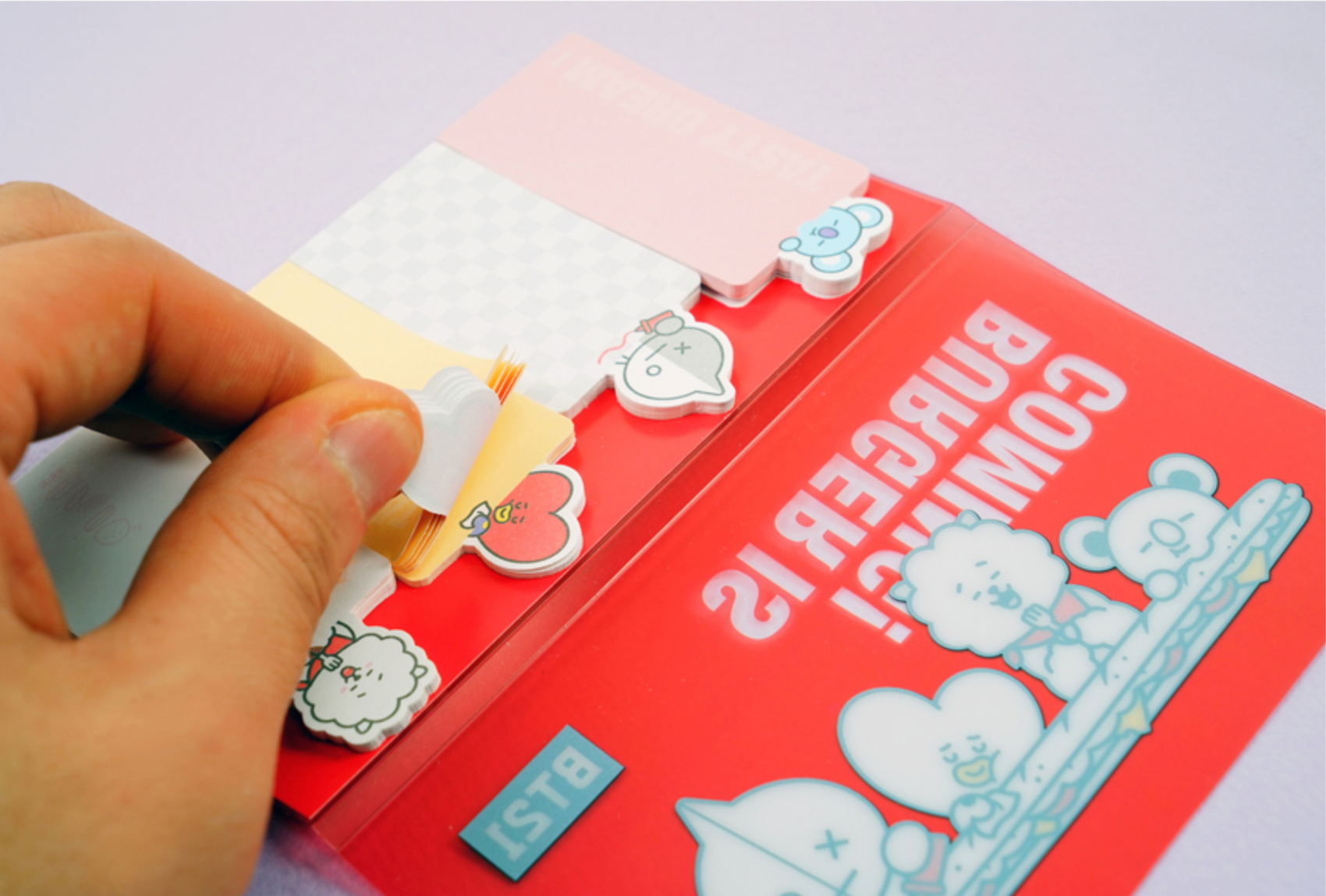 BT21 set de post it