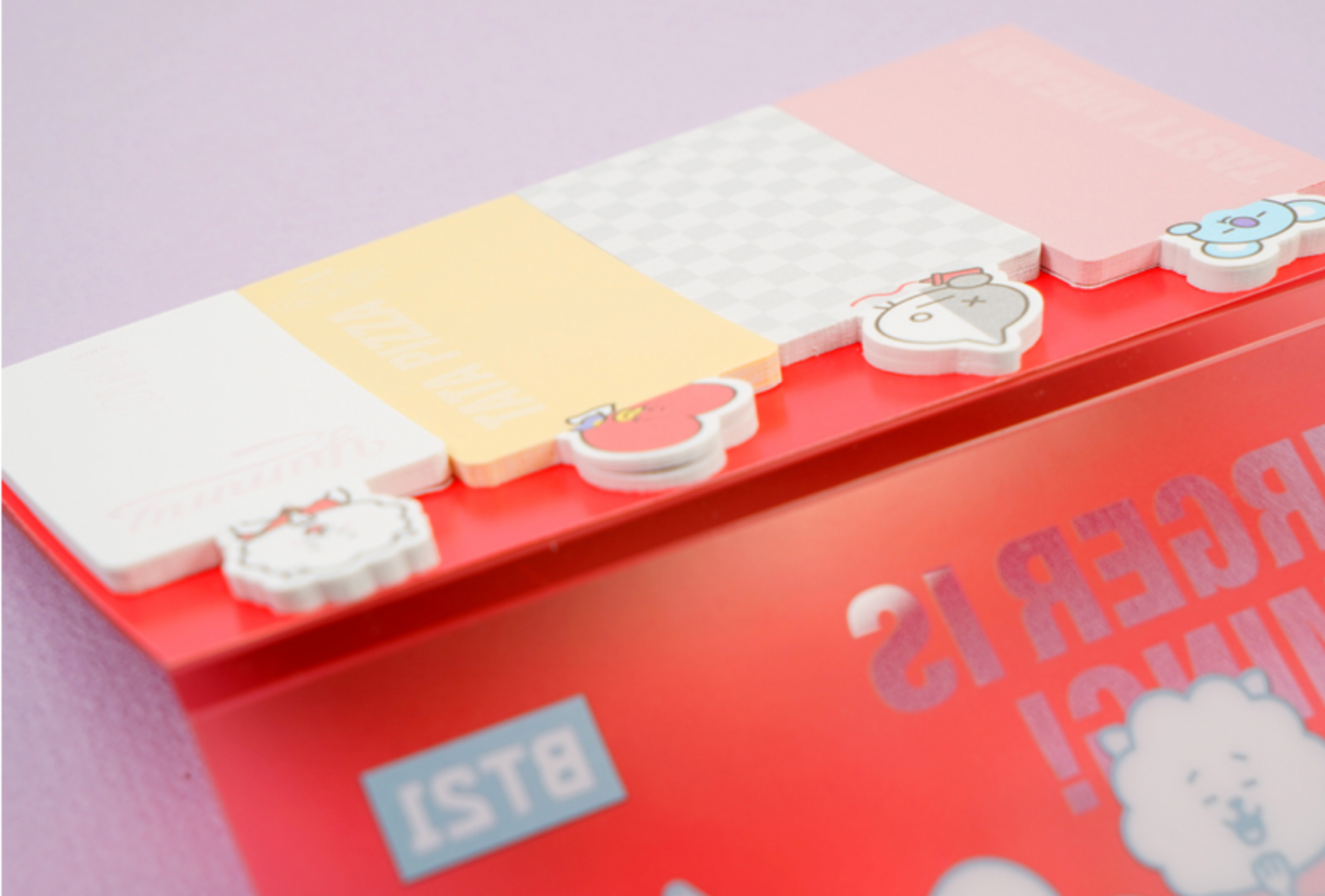 BT21 set de post it