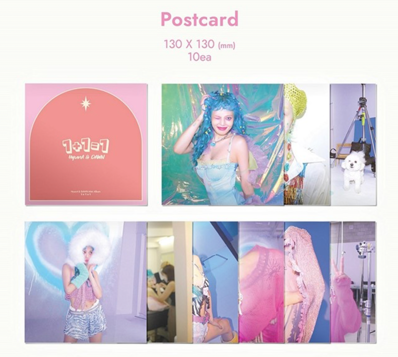 HyunA & DAWN mini album 1+1=1