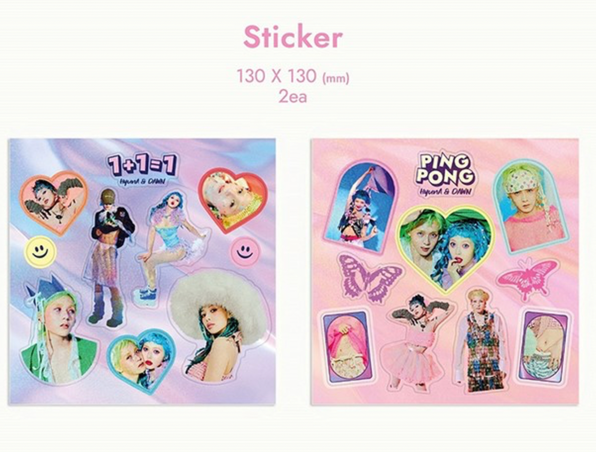 HyunA & DAWN mini album 1+1=1