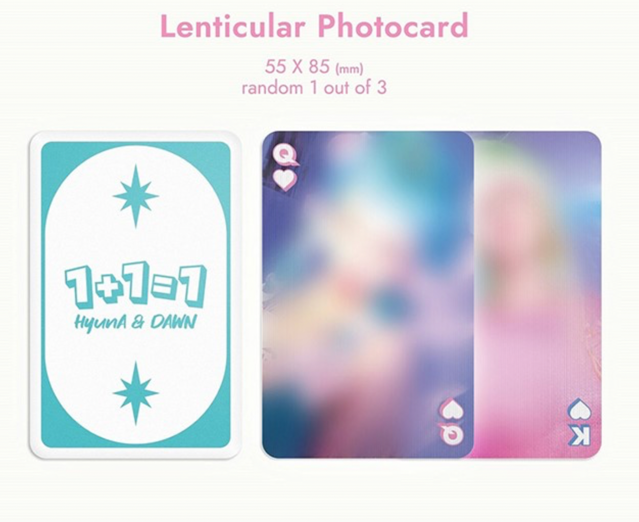 HyunA & DAWN mini album 1+1=1