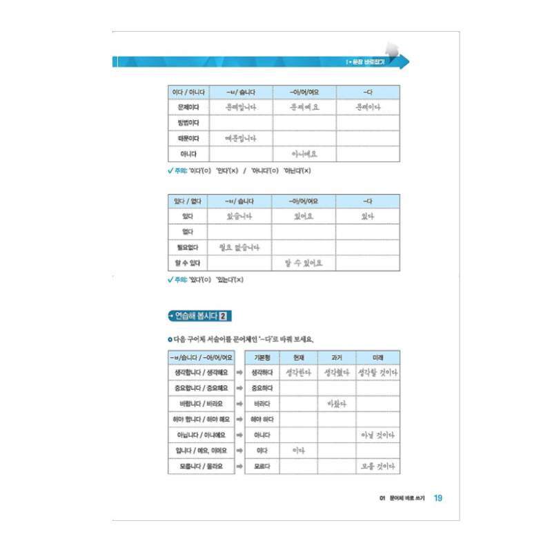 Everything about writing Korean sentences for foreigners. 외국인을 위한 한국어 문장 쓰기의 모든 것