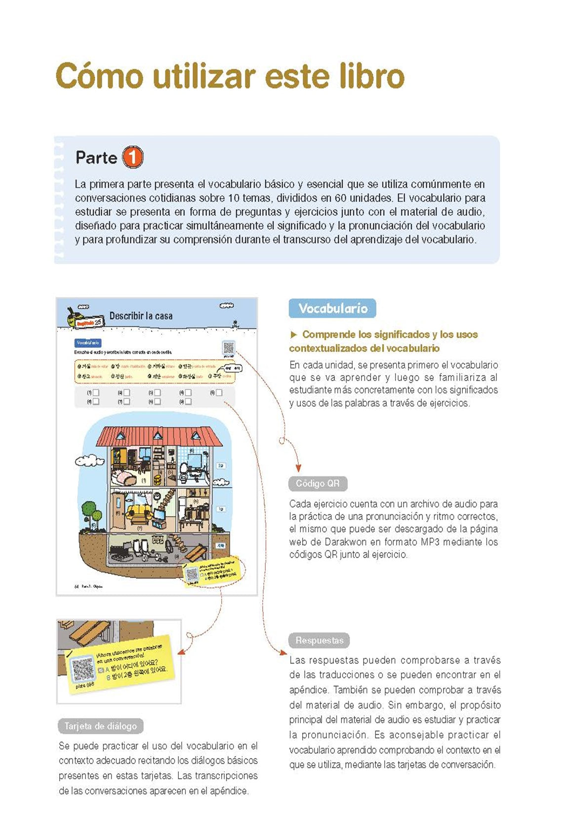 Coreano fácil Vocabulario