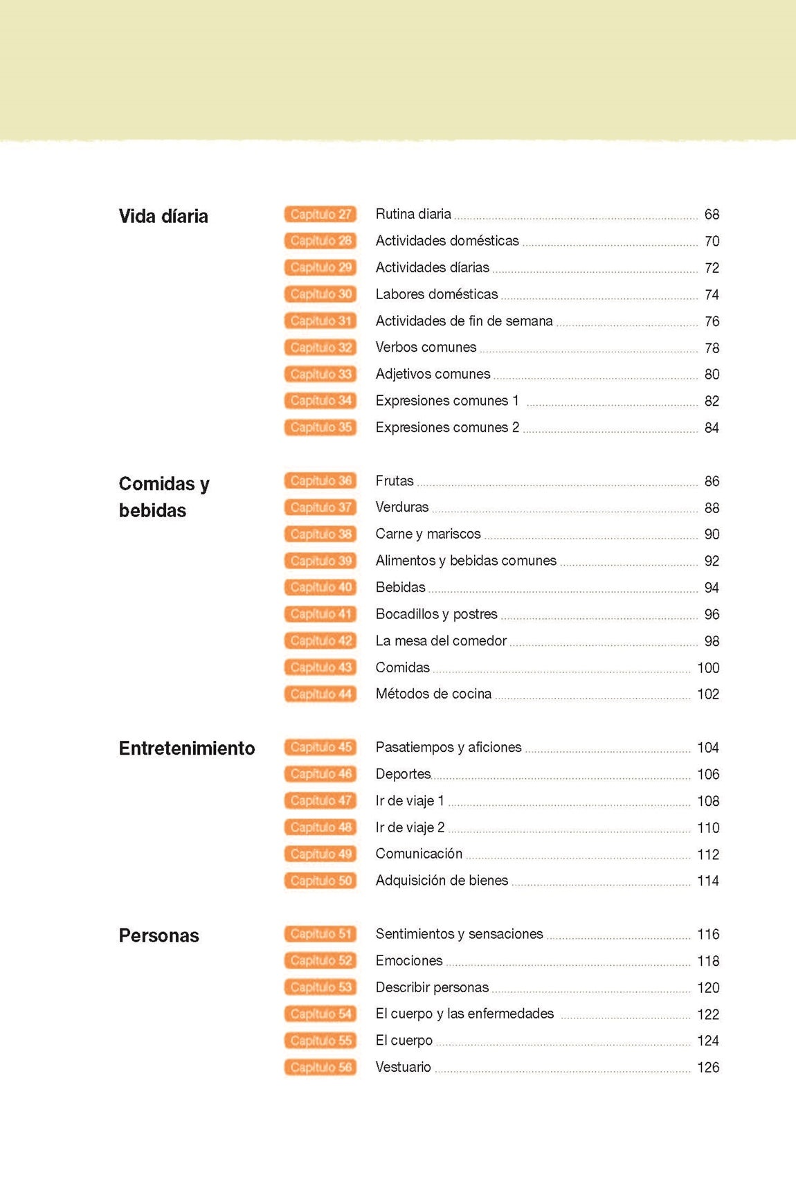 Coreano fácil Vocabulario