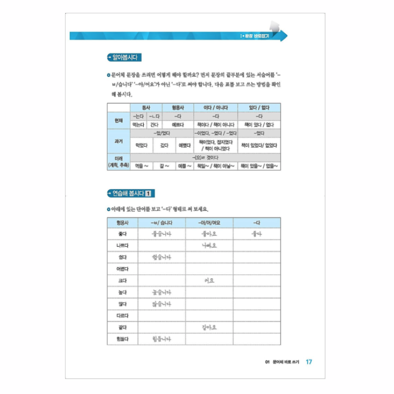 Everything about writing Korean sentences for foreigners. 외국인을 위한 한국어 문장 쓰기의 모든 것