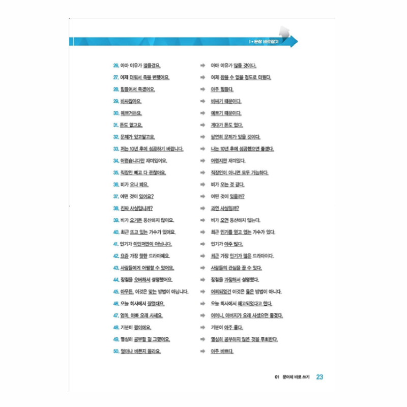 Everything about writing Korean sentences for foreigners. 외국인을 위한 한국어 문장 쓰기의 모든 것
