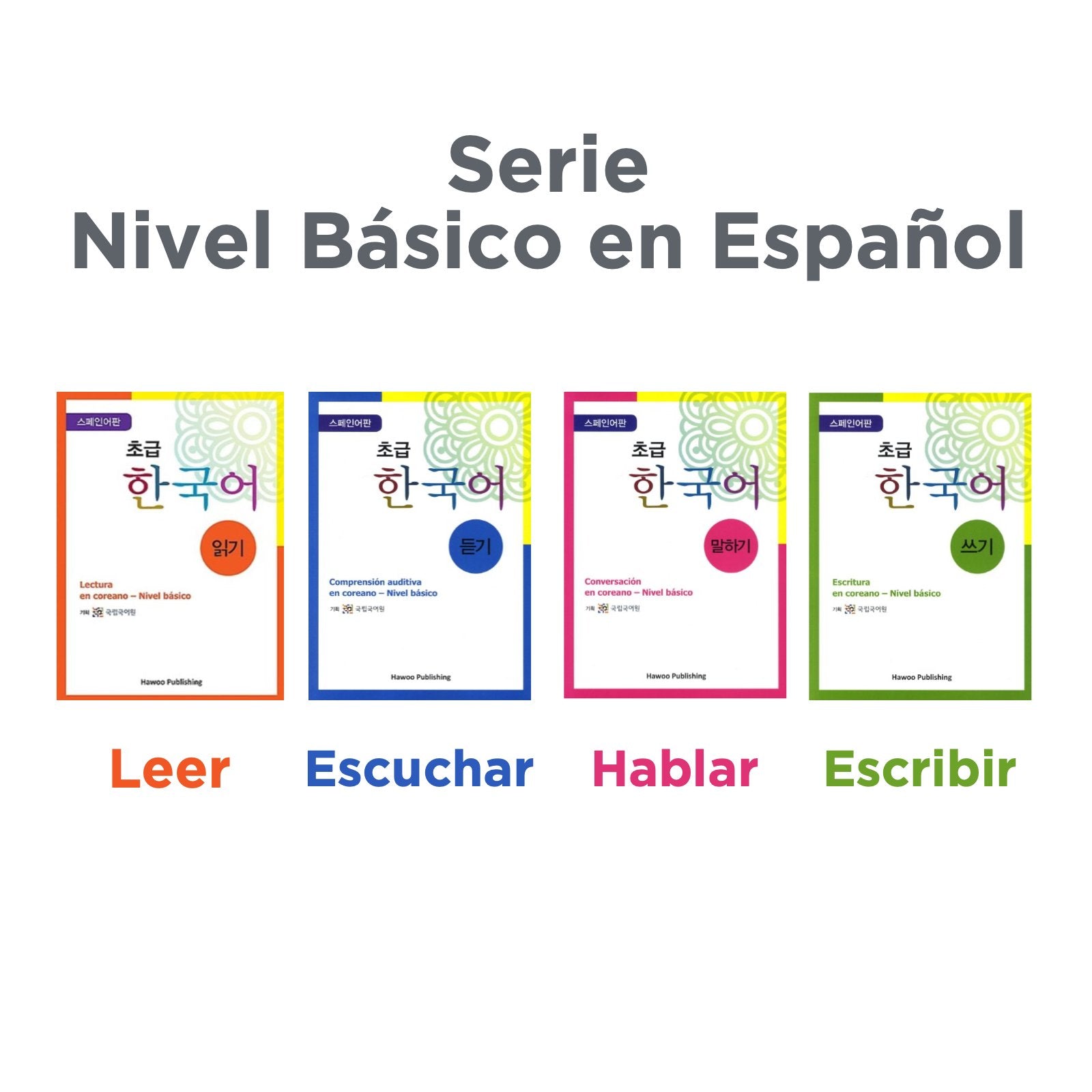 Set de aprender coreano en español