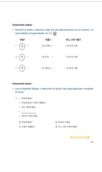 Coreano fácil para principiante - en español Nivel 1-2